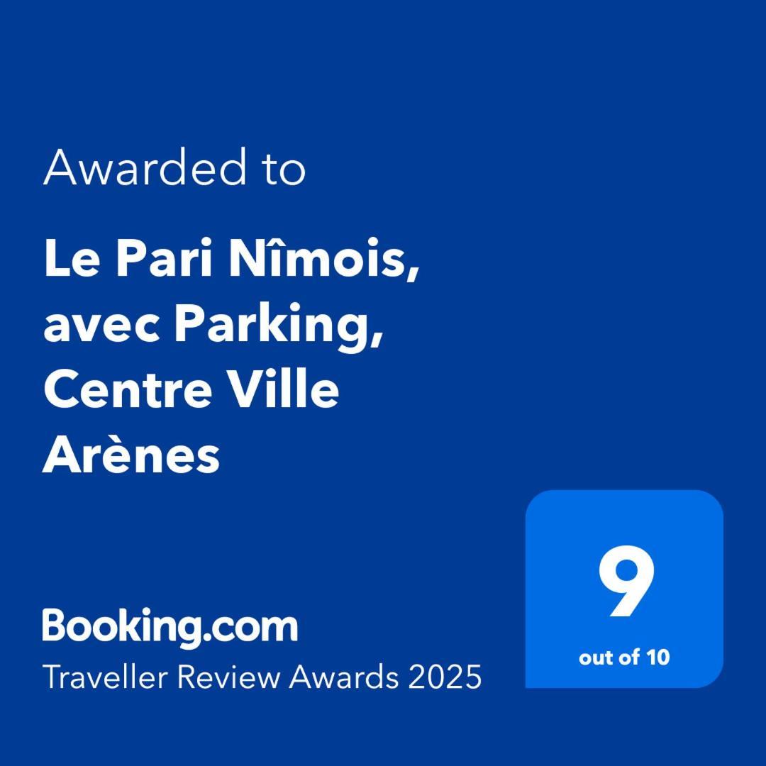 Apartment Le Pari Nimois, Avec Parking, Centre Arenes Nîmes